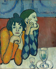 Picasso, Saltimbanchi, museo Pushkin