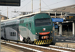 Un treno della Suburbana di Milano 
