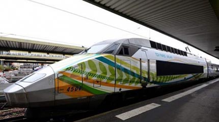 Il treno TGV Francia-Italia si tinge dei colori di Expo