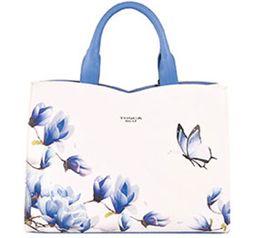 Fiori e colori animano capi e accessori 2 Tosca Blu