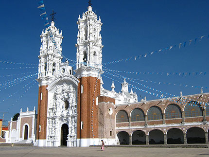 Santuario de la Virgen de Ocotlán, Tlaxcala. Foto: Elefego Tehozol Meneses