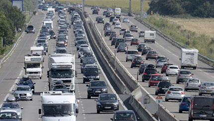 Autostrade, la situazione del traffico nel periodo festivo