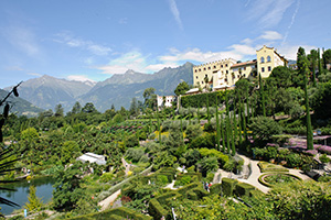 Merano I Giardini di Castel Trauttmansdorff d'estate