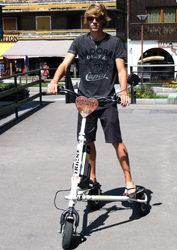 Il Trikke a Les Gets (Foto: Jordansport)