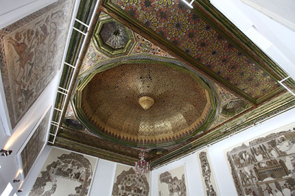 Tunisi, Museo Bardo, soffitto