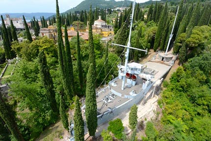 D'Annunzio Giardino della residenza di D'Annunzio