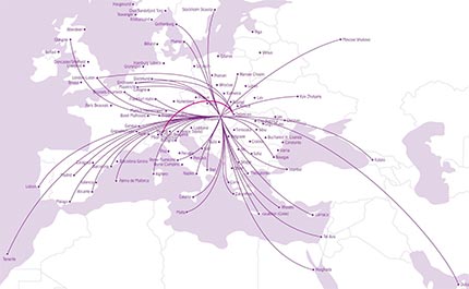 Nuova rotta da Milano Bergamo per l’Ungheria con Wizz Air 4 Le rotte Wizz Air