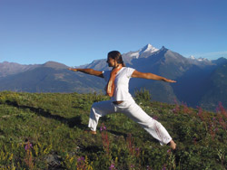 Yoga sui monti