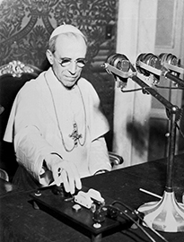 Achille Ratti alla radio vaticana