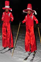 Sci in costume in valle Aurina