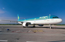 Un aereo della flotta della compagnia irlandese