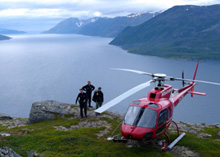 Sorvolare la Norvegia in elicottero