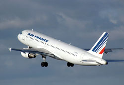 Un veivolo Air France al decollo