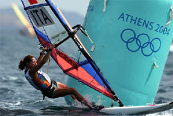 Alessandra Sensini alle Olimpiadi di Atene 2004 (© Alessandra Sensini)