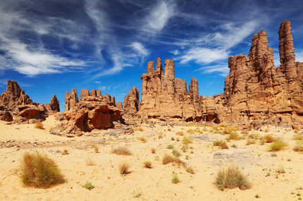 L'altopiano dei fiumi, Tassili n'Ajjer. Foto: getintravel