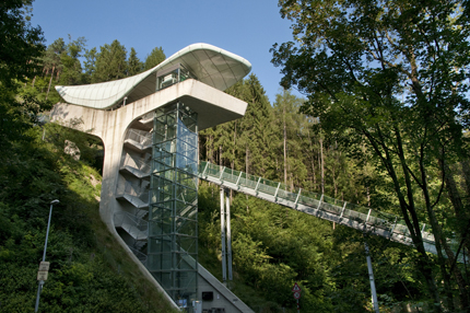 La fermata Alpenzoo della funicolare Hungerburgbahn  