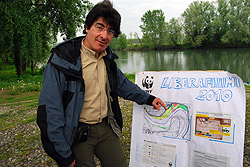 Andrea Agapito Ludovici, responsabile del Programma acque del WWF Italia e della Campagna Liberafiumi (Foto: Sara Bragonzi)