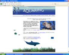 Il sito informativo del progetto Aquaring