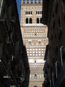 Tuerel, la torre della chiesa di San Martín