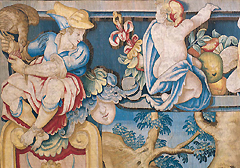 Gli arazzi de Le Cacce a Poggio a Caiano