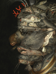 Arcimboldo a Milano 3 Giuseppe Arcimboldo, L'Acqua, 1566. Vienna, Kunsthistorisches Museum, Gamäldegalerie