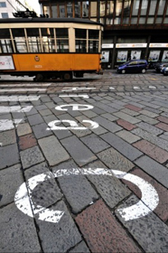 L'area a traffico limitato nel centro di Milano