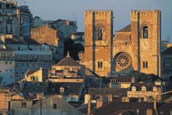 Panoramica di Lisbona