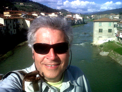 Tappa a Pontassieve, sull'Arno