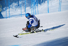 Un atleta della categoria Sitting