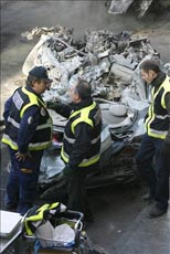 L'attentato all'aeroporto di Madrid (Foto:EFE)