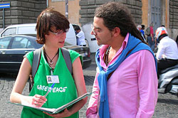Venti consigli salva-ambiente 2 I ragazzi del Dialogo Diretto di Greenpeace (Foto: © Greenpeace)