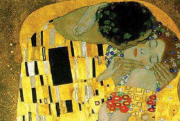 Il celebre bacio di Klimt