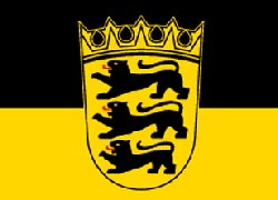 La bandiera del Baden-Wuerttemberg