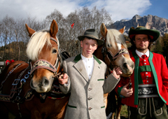 Cavalli e Santi in Val Badia