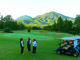 Bali Il green del Bali Handara Country Club