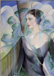 A Ravenna l'arte italiana del dopoguerra 4 Giacomo Balla, Ritratto di Benedetta Marinetti, 1951, Francesca Barbi