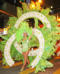 Ballerina in costume