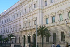 La sede della Banca d'Italia a Roma