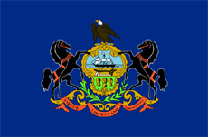La bandiera del Pennsylvania