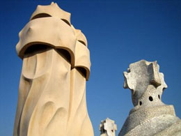 Bercellona, Casa Mila di Gaudì