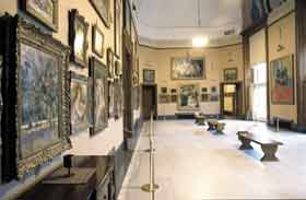 Una sala espositiva alla Barnes Foundation