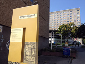 L'ingresso dello Stasi Museum