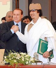 Spigolando tra turismo e dintorni. Sapevate che... 2 Berlusconi, Gheddafi e la