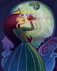 La mela di Biancaneve, un classico delle fiabe (Credit Valentina Grassini)