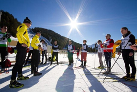Lezione di Biathlon. Credit: Cross Country Academy Seefeld