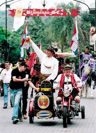 Tanga e crauti all'Oktoberfest brasiliana