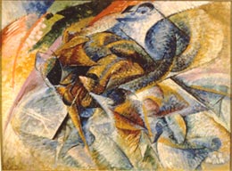Umberto Boccioni, Dinamismo di un ciclista