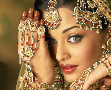 L'attrice indiana Aishwarya Rai 
