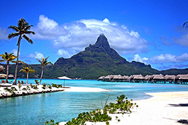 Il Monte Otemanu a Bora Bora