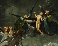 Hieronymus Bosch, Ascesa all'Empireo, particolare